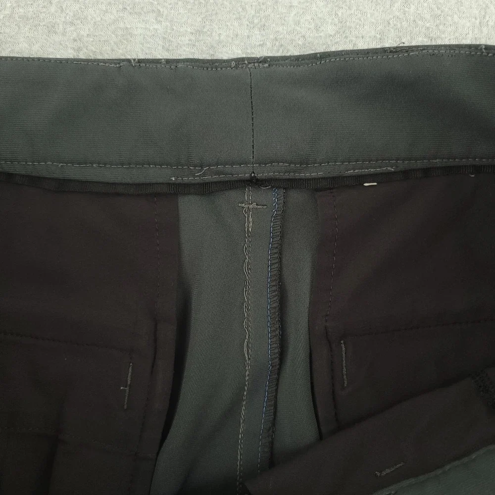 Lululemon Pants Mens 36x30 Green Chino Microfiber Stretch Slim Fit Casual Office
